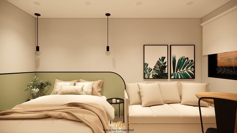 Studio 20 – Superior Completo, Smart TV + Vaga – One Studios