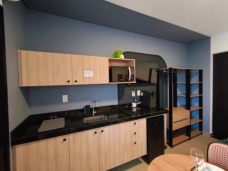 Studio 4 térreo moderno c/ self check-in