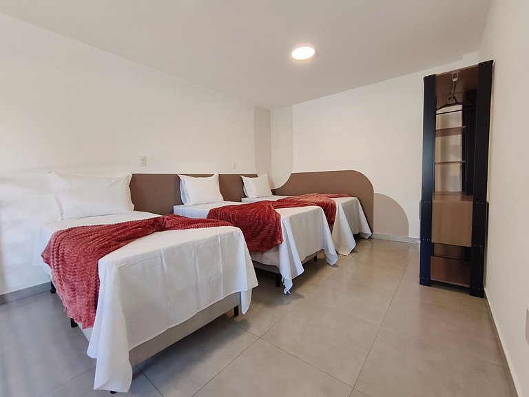 Studio 19 mezanino c/ vaga, centro Indaiatuba