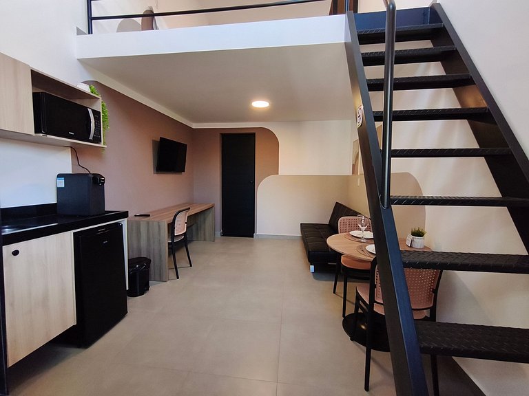 Studio 20 mezanino, self check-in e vaga