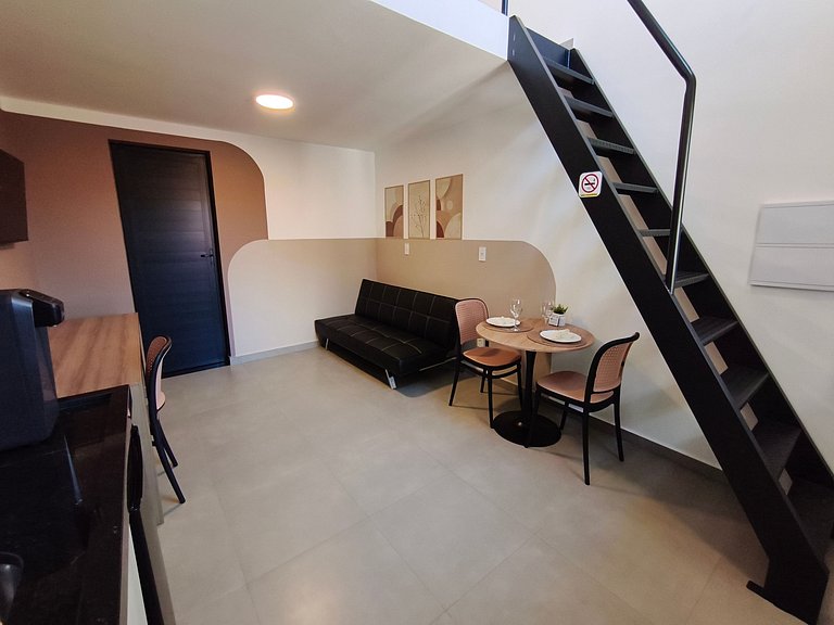Studio 20 mezanino, self check-in e vaga